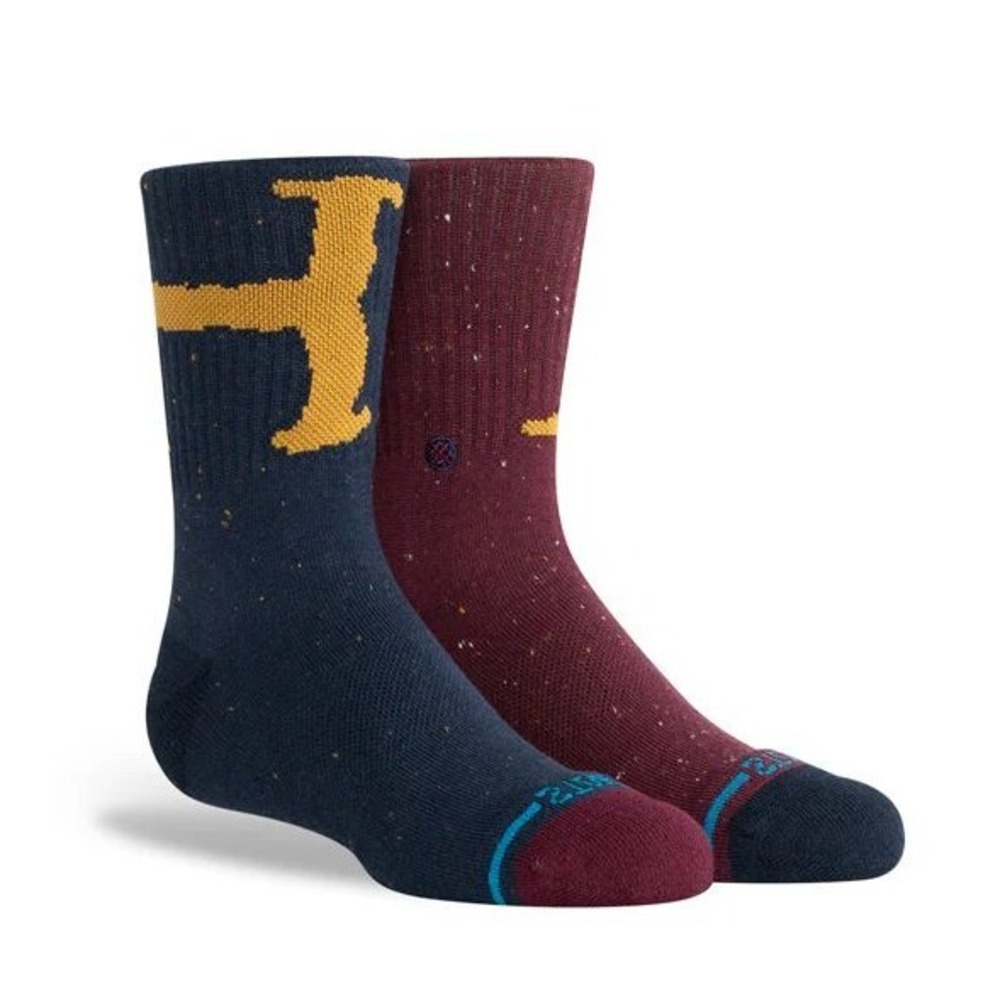 Harry Potter Stance Kids Crew Socks Multi Color Size M YOUTH